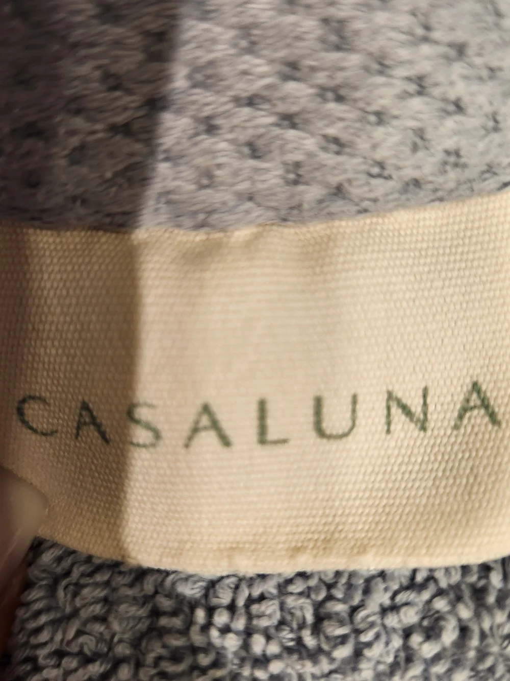 Casaluna Set Of Hand and Bath Towel Blue